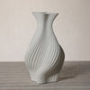 Zodax Giftware Swirling 3D Printed Ceramic Vase