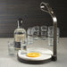 Zodax Home Decor Tequilero 10 Shot Tequila Set with Marble Cutting Board - Dark Bronze