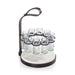 Zodax Home Decor Tequilero 10 Shot Tequila Set with Marble Cutting Board - Dark Bronze