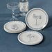Zodax Giftware The Salty Mermaid  Bar / Appetizer Plates- 3 Assorted Designs