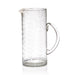 Zodax Home Decor Tuscan Handmade Etched Glass - Pitcher