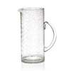 Zodax Home Decor Tuscan Handmade Etched Glass - Pitcher