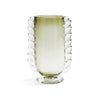 Zodax Giftware Vintage Braided Glass Vase - Green