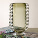 Zodax Giftware Vintage Braided Glass Vase - Green