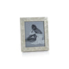 Zodax Picture Frames White Bone Braided Photo Frame 8" x 10"