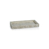 Zodax Furniture White Bone Braided Tray 14.25" x 7.25" x 1.35"