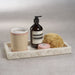 Zodax Furniture White Bone Braided Tray 14.25" x 7.25" x 1.35"
