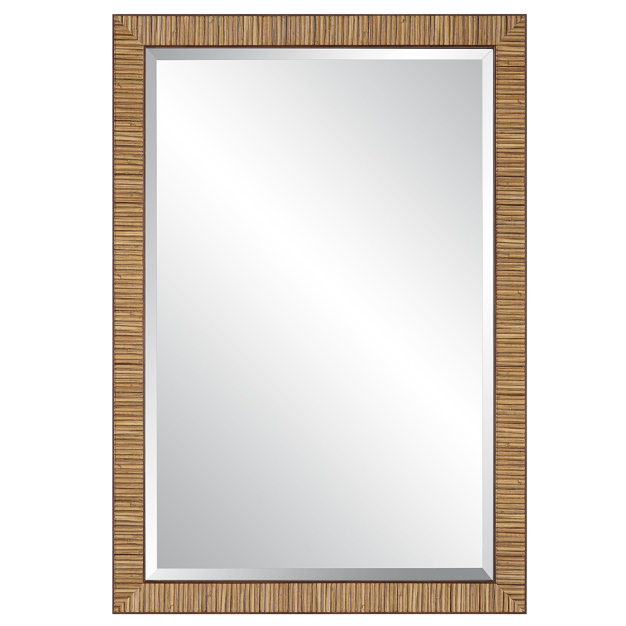 Rattan Mirror