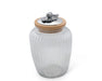 Arthur Court Giftware Arthur Court Acorn Oak Glass Canister - Large 60 Oz