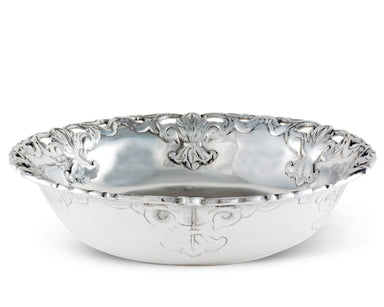 Arthur Court Serveware Arthur Court Bowl - Fleur-De-Lis 12 inches
