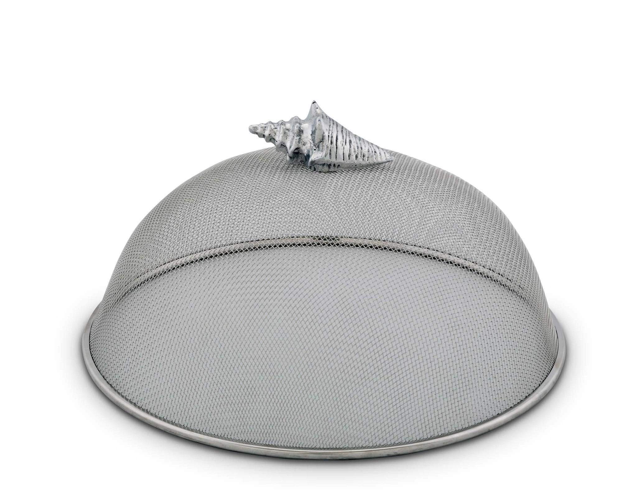 Arthur Court Conch Shell Stainless Mesh Picnic Cover