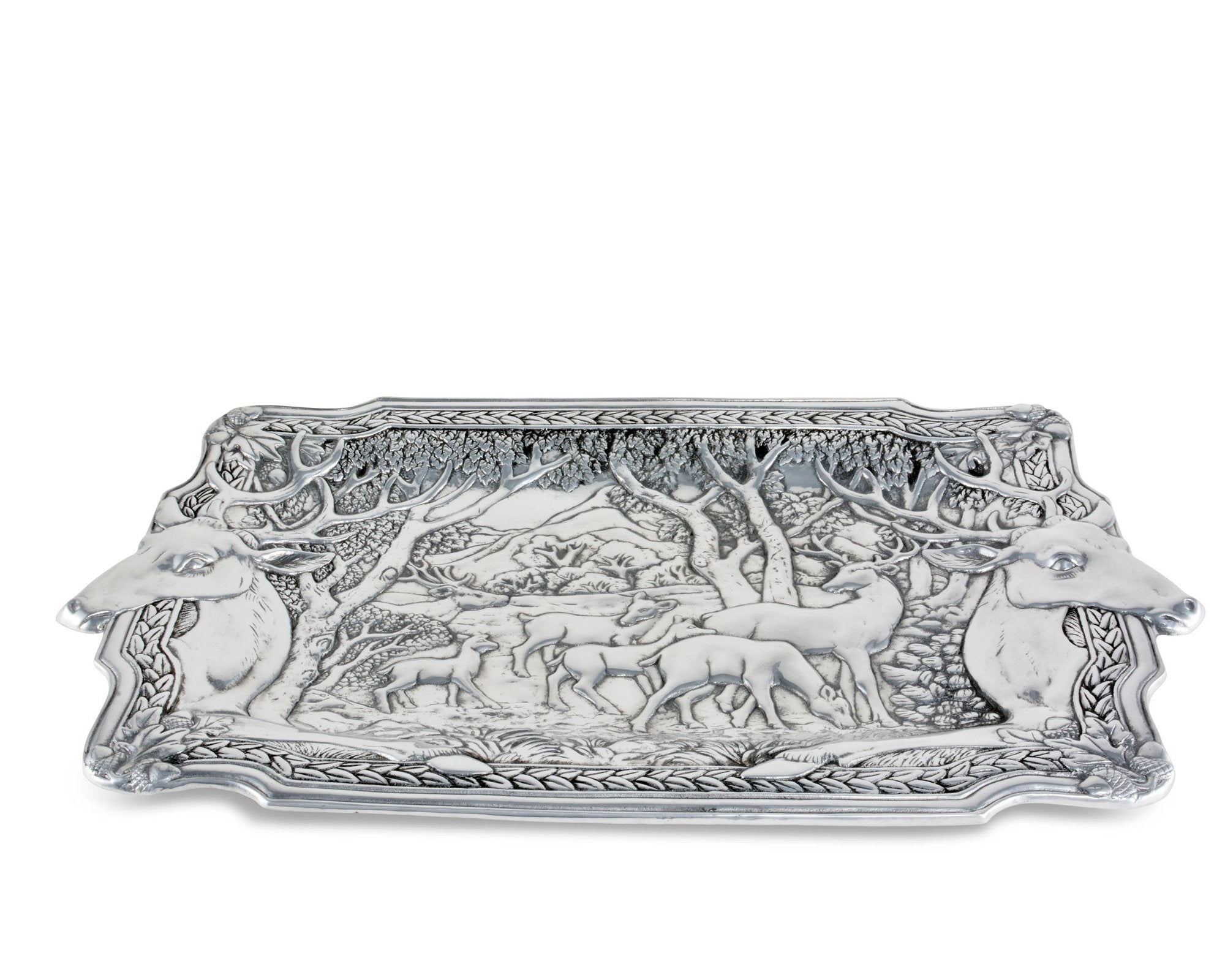 Arthur Court Serveware Arthur Court Elk Herd Oblong Tray