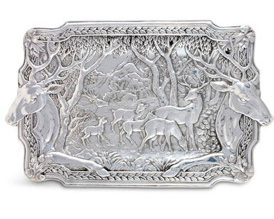 Arthur Court Serveware Arthur Court Elk Herd Oblong Tray
