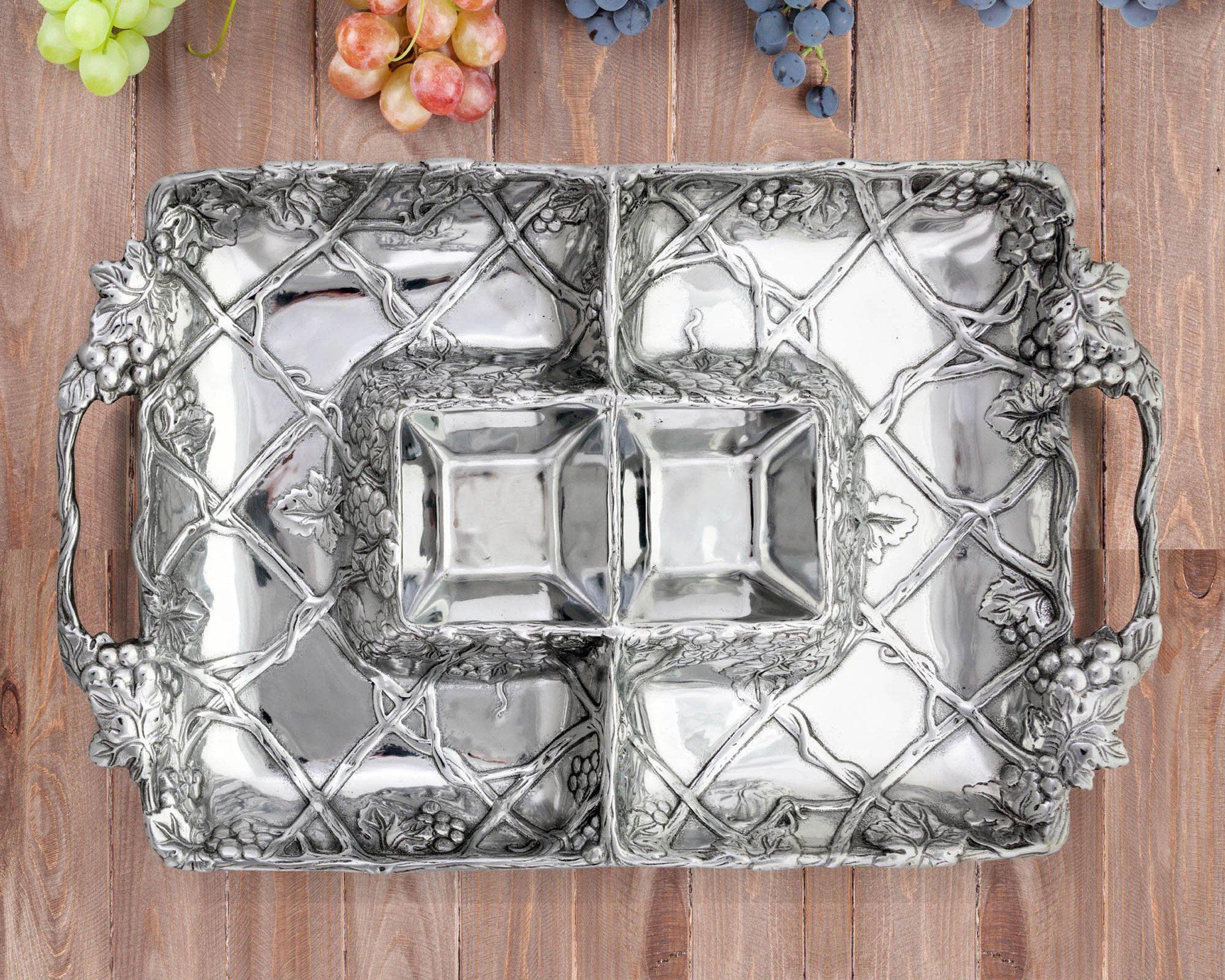 Arthur Court Serveware Arthur Court Entertainment Tray - Grape