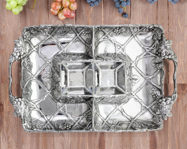 Arthur Court Serveware Arthur Court Entertainment Tray - Grape
