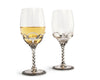 Arthur Court Serveware Arthur Court Equestrian Pair Of Wine Glasses - Shipping March