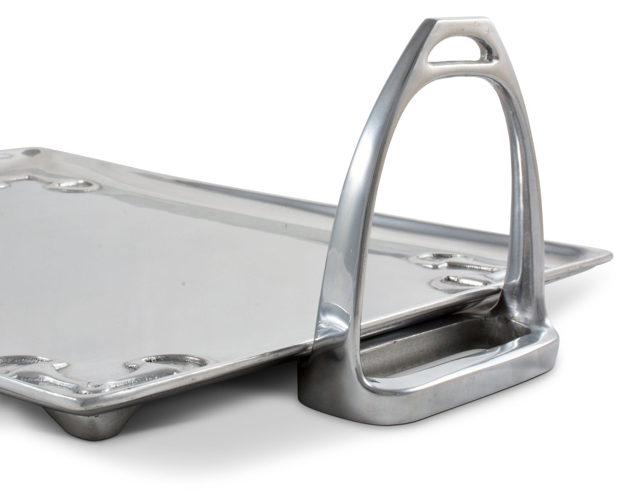 Arthur Court Serveware Arthur Court Equestrian Stirrup Tray - Large - Shipping March