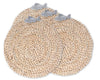 Arthur Court Giftware Arthur Court Fish Twisted Seagrass Placemats - Set Of 4