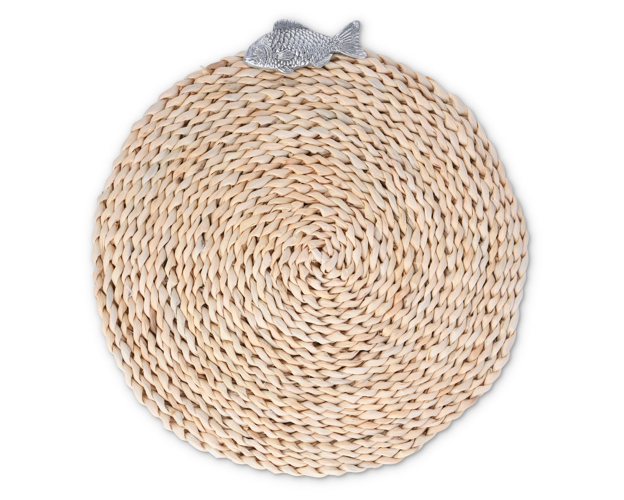 Arthur Court Giftware Arthur Court Fish Twisted Seagrass Placemats - Set Of 4
