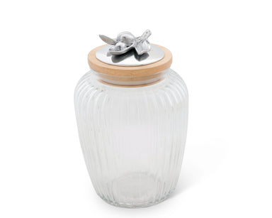 Arthur Court Giftware Arthur Court Olive Glass Canister - Large 60 Oz