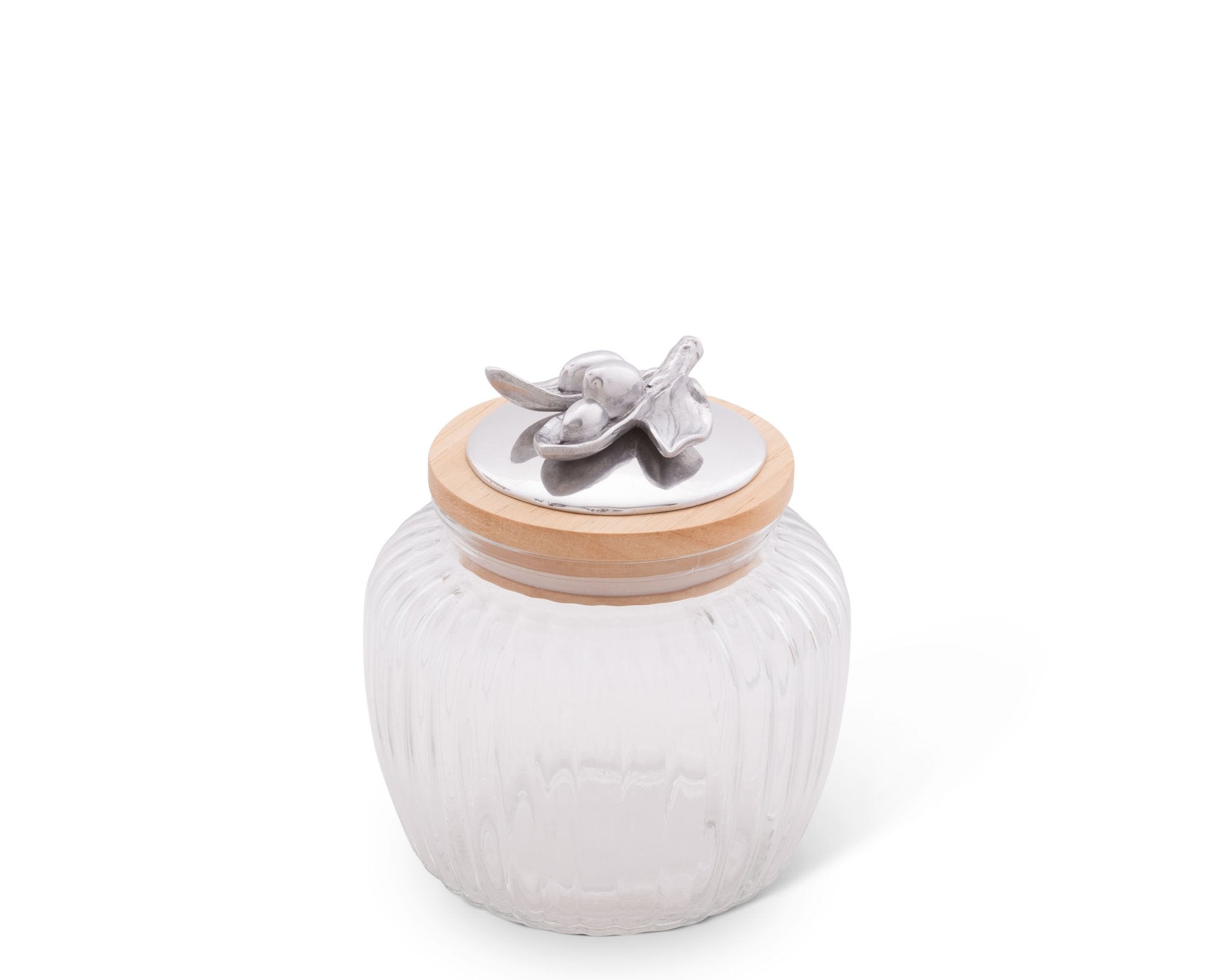 Arthur Court Giftware Arthur Court Olive Glass Canister - Small 20 Oz