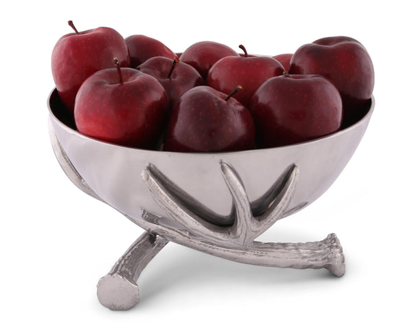 Arthur Court Serveware Arthur Court Pedestal Bowl - Antler