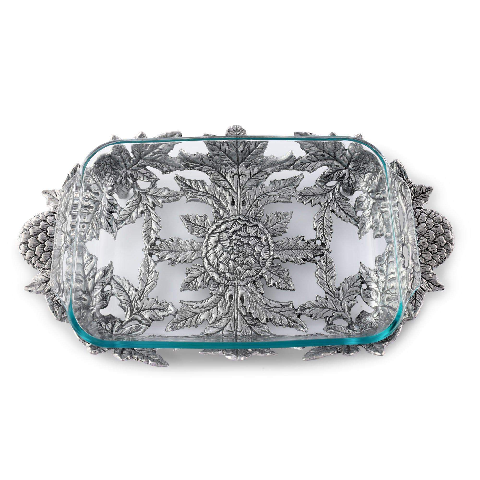 Arthur Court Serveware Arthur Court Pyrex Holder 3qt - Artichoke