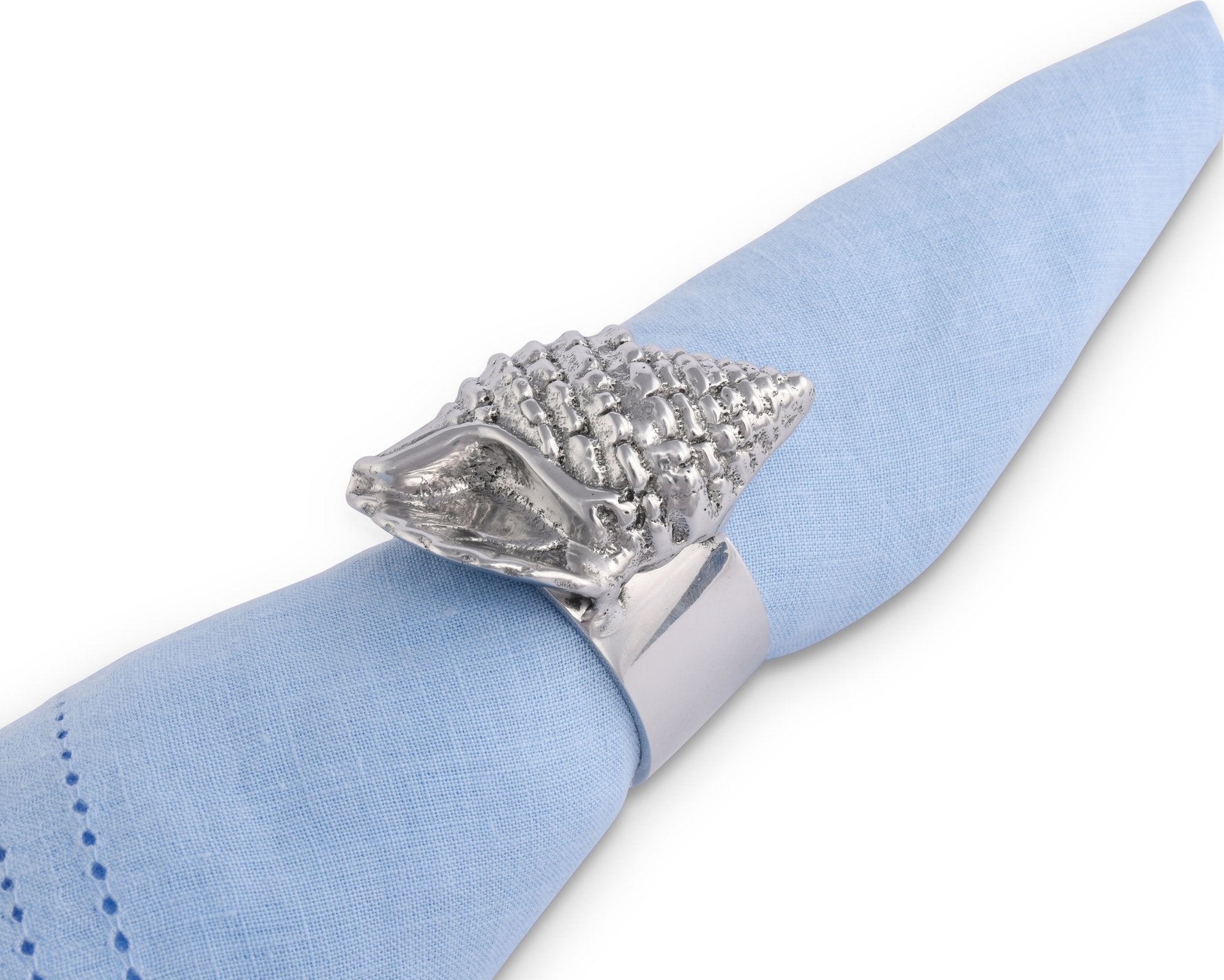 Arthur Court Serveware Arthur Court Sea Shell Napkin Rings - Set Of 4