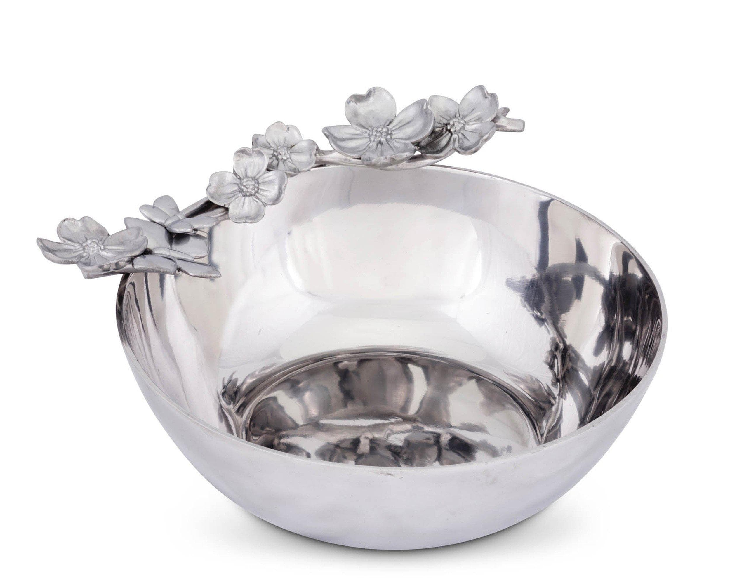 Arthur Court Serveware Arthur Court Serving Bowl 10/12 inches  - Dogwood Butterfly