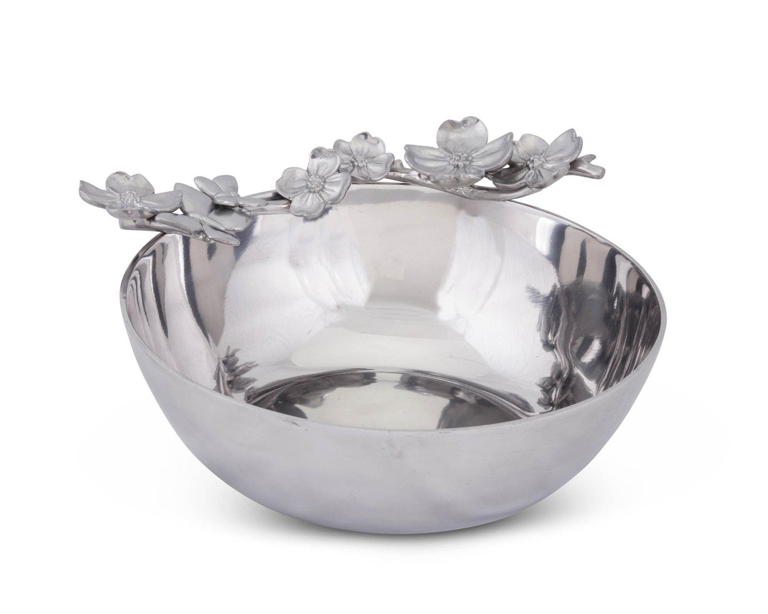 Arthur Court Serveware Arthur Court Serving Bowl 10/12 inches  - Dogwood Butterfly