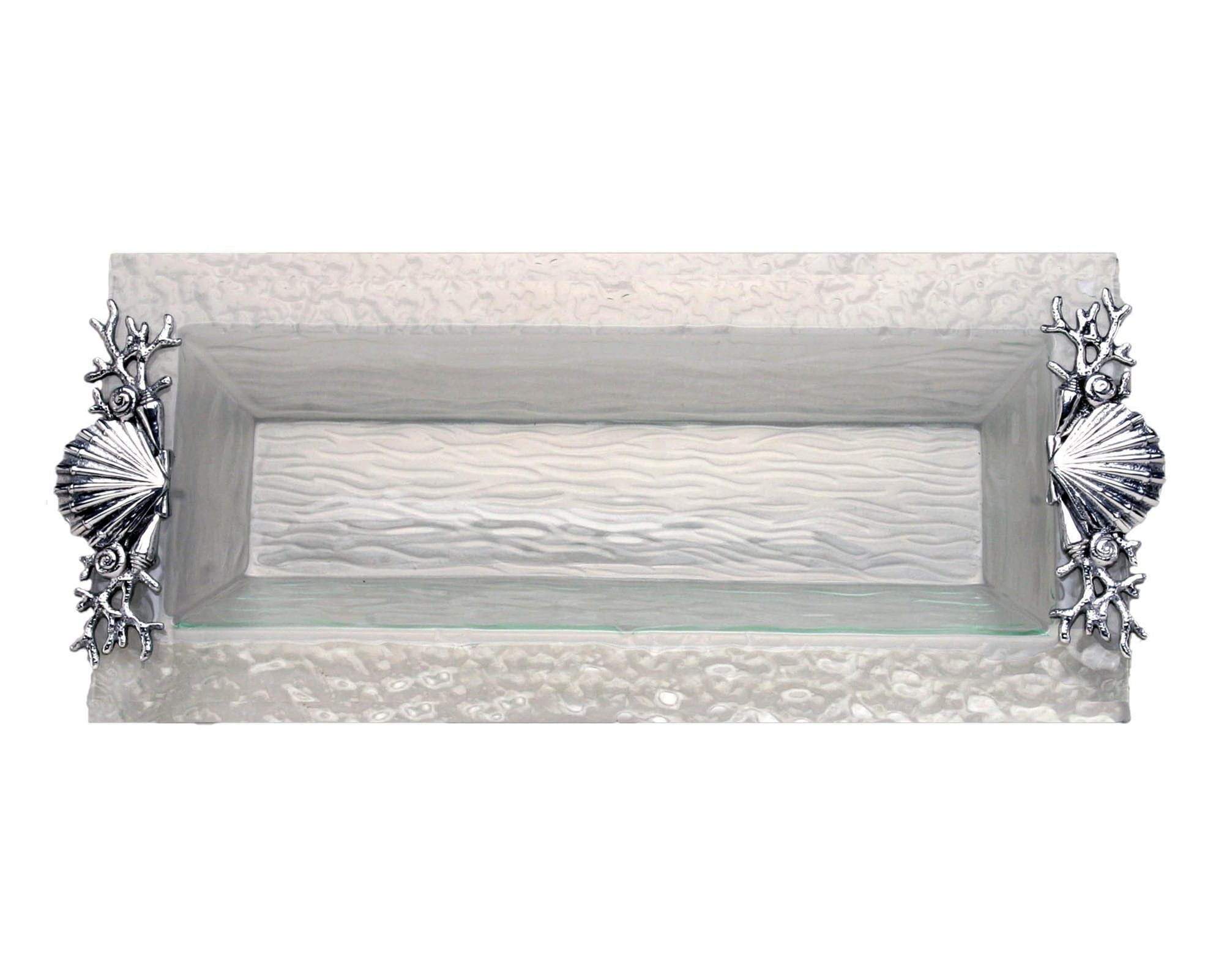Arthur Court Shell/sea Life Oblong Tray