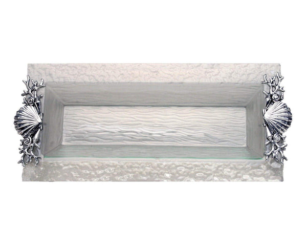 Arthur Court Shell/sea Life Oblong Tray