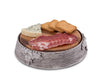 Arthur Court Serveware Arthur Court Wood Cheese Pedestal 10 inches  - Acorn Oak Leaf