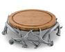 Arthur Court Serveware Arthur Court Wood Cheese Pedestal 13 inches  - Antler