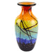 Badash Crystal Art Glass Allura Murano Style Art Glass Urn Shape 10.5" Decorative Vase