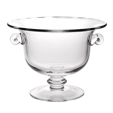 Badash Crystal Giftware Champion European Mouth Blown Crystal 11″ Trophy, Centerpiece, Fruit or Punch Bowl