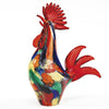 Badash Crystal Art Glass Colorful Murano Style Artistic Glass 11" Rooster