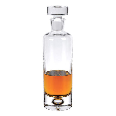 Badash Crystal Giftware Galaxy European Mouth Blown Lead Free Crystal Round Decanter H11″ 28 oz.