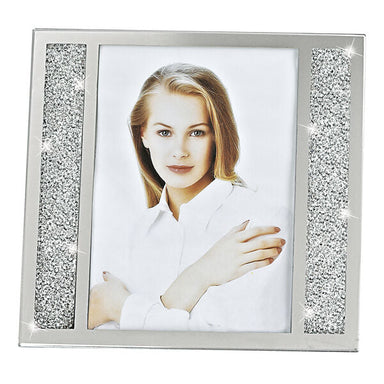 Badash Crystal Art Glass Lucerne Crystalized Picture Frame 8x10