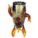 Badash Crystal Art Glass Murano Style Art 13" Glass Vase with a Face! - Shipping End of May