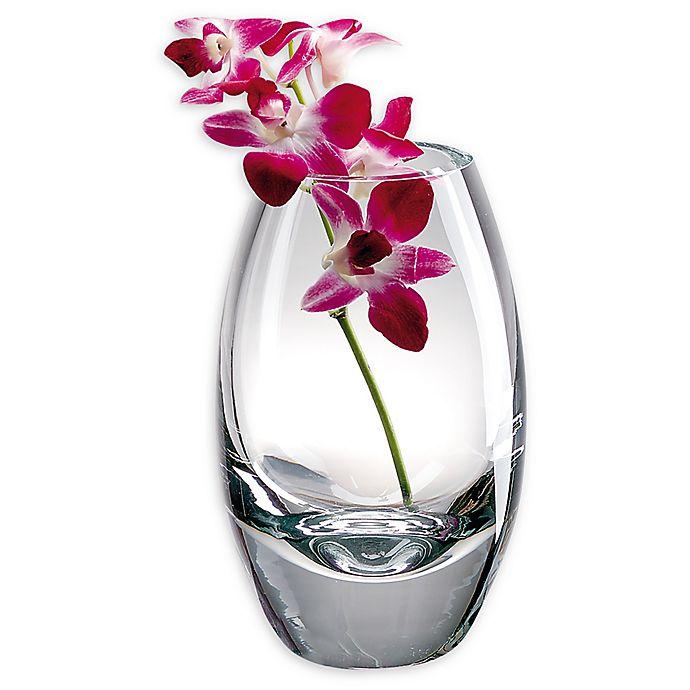 Badash Crystal Art Glass Radiant European Mouth Blown Crystal 11" Vase
