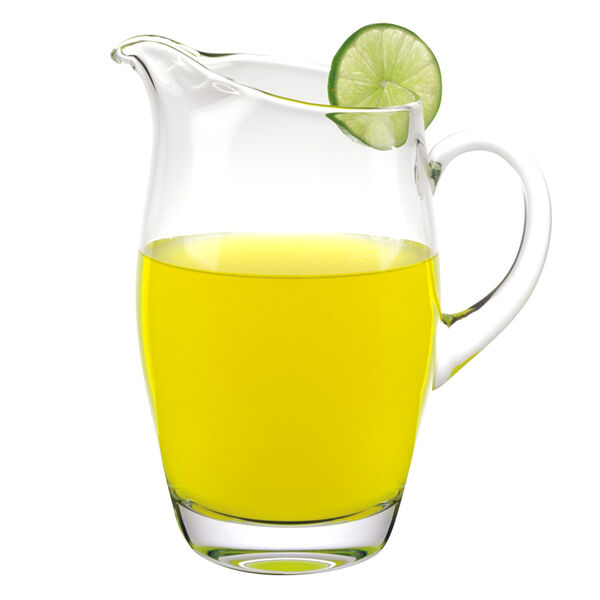Badash Crystal Giftware The Classic European Mouth Blown “Barrel” Water, Juice or Iced Tea Pitcher 54 Oz -H9
