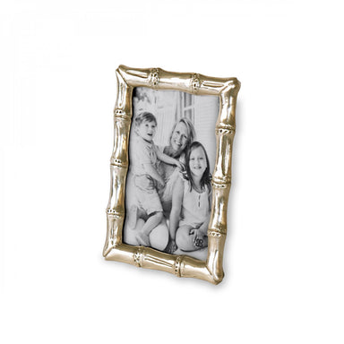Beatriz Ball Picture Frames Beatriz Ball FRAME Sierra Modern bamboo 4 x 6 frame gold