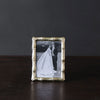 Beatriz Ball Picture Frames Beatriz Ball FRAME Sierra Modern Bamboo 5 x 7 Frame (Gold)