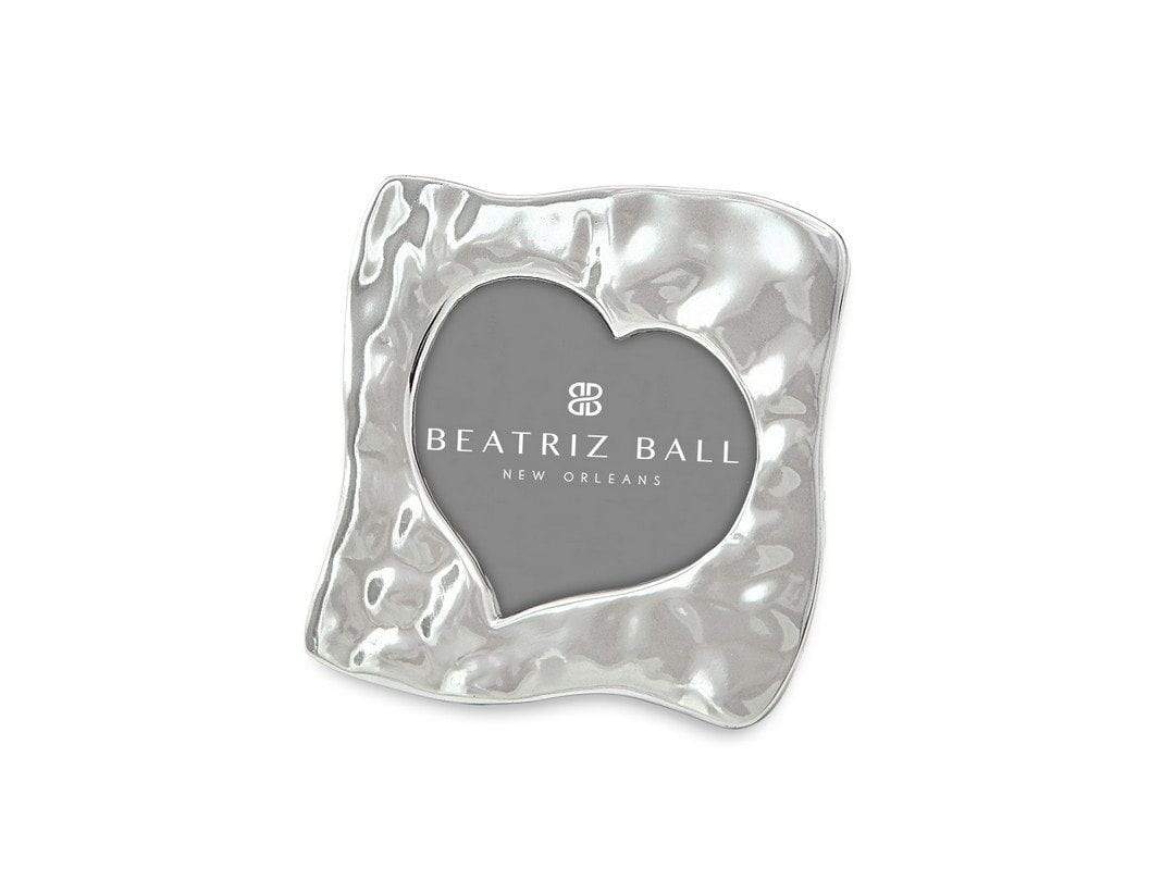 Beatriz Ball Picture Frames Beatriz Ball GIFTABLES Curved Heart 5" x 5" Frame 7254