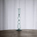 Beatriz Ball Home Decor Beatriz Ball GLASS Cambridge Emma 10.5" Candlestick Holder Set of 2 (Light Green)