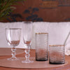 Beatriz Ball Serveware Beatriz Ball GLASS Venice Champagne Flute Set of 4 (Clear)
