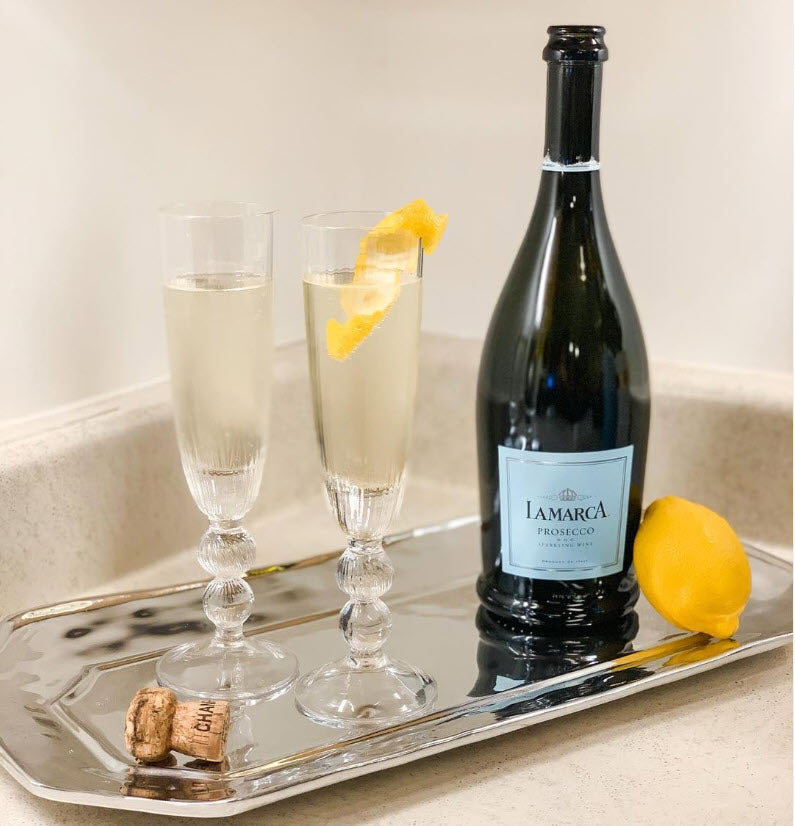 Beatriz Ball Serveware Beatriz Ball GLASS Venice Champagne Flute Set of 4 (Clear)