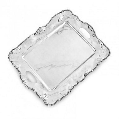 Beatriz Ball Serveware Beatriz Ball ORGANIC PEARL Kristi Rectangular Tray with Handles (medium) 6791