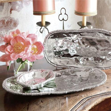 Beatriz Ball Serveware Beatriz Ball Organic Pearl Nova Pearl Oval Tray (Sm) 6132